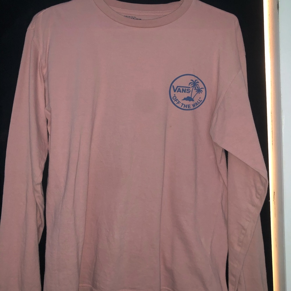 Mens long sleeve vans tee